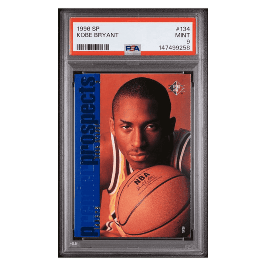 Kobe Bryant PSA 9 1996 Upper Deck SP RC Card #134