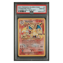 Charizard Holo PSA 10 2021 Pokemon Celebrations Classic Collection Base Set Card #4