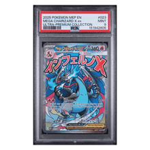 Mega Charizard X ex PSA 9 2025 Pokemon ME Black Star Promo Ultra Premium Collection Card #023