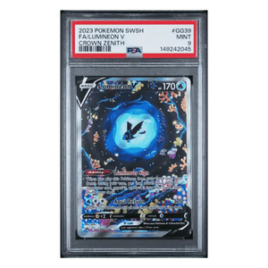 Lumineon V PSA 9 2023 Pokemon Sword & Shield Crown Zenith Full Art Card #GG39
