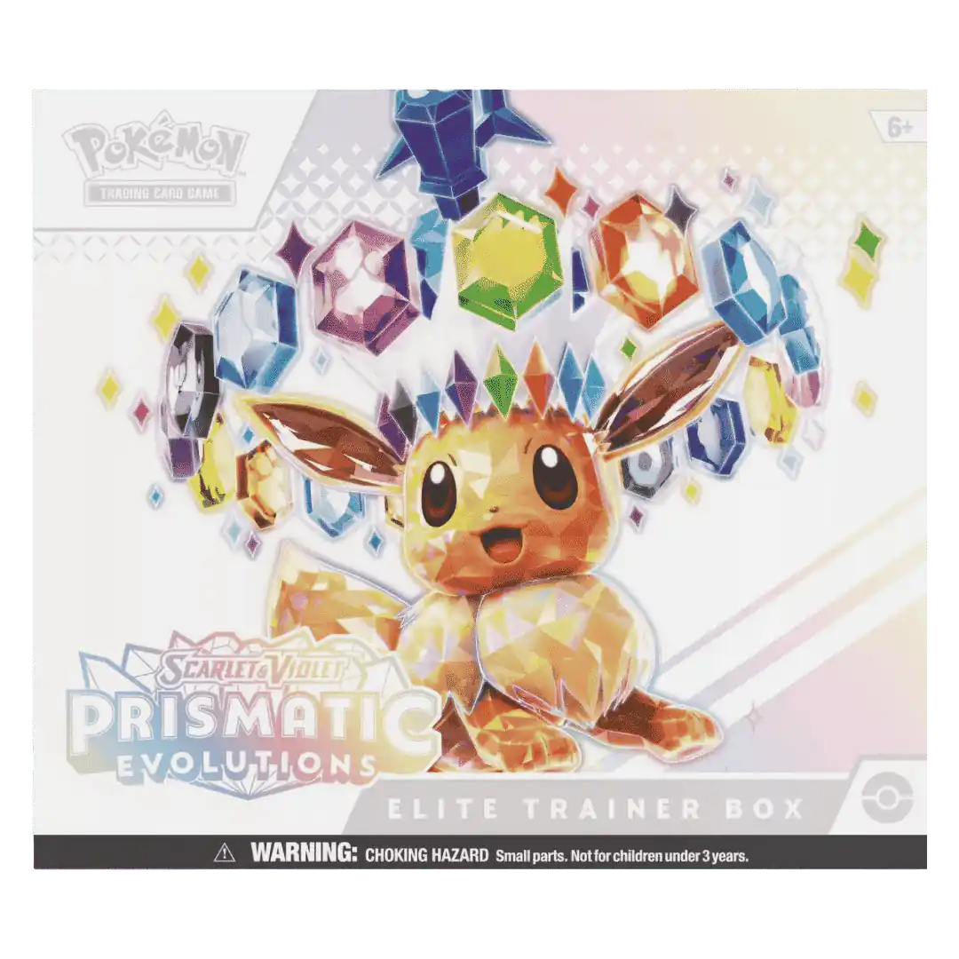 Pokemon TCG: Scarlet & Violet Prismatic Evolutions Elite Trainer Box