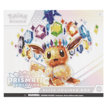 Pokemon TCG: Scarlet & Violet Prismatic Evolutions Elite Trainer Box