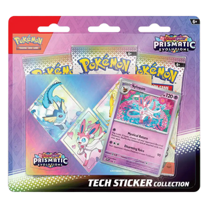 Pokémon TCG: Scarlet & Violet Prismatic Evolutions Sylveon Tech Sticker Collection