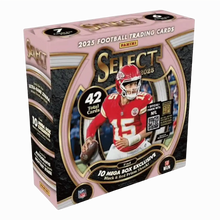 2025 Panini Select Football Mega Box - Black & Red Prizm Shock