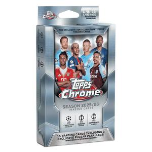 2025-26 Topps UEFA Chrome Soccer Hanger Box