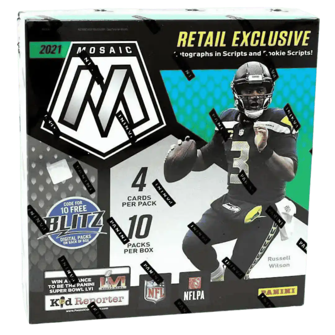 2021 Panini Mosaic Football Mega Box