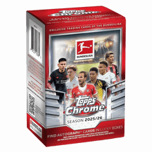 2025-26 Topps Chrome Bundesliga Soccer Blaster Box