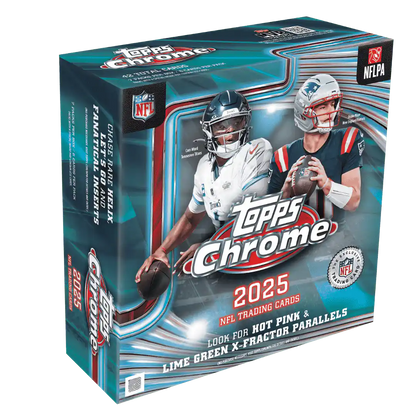 2025 Topps Chrome Football Mega Box