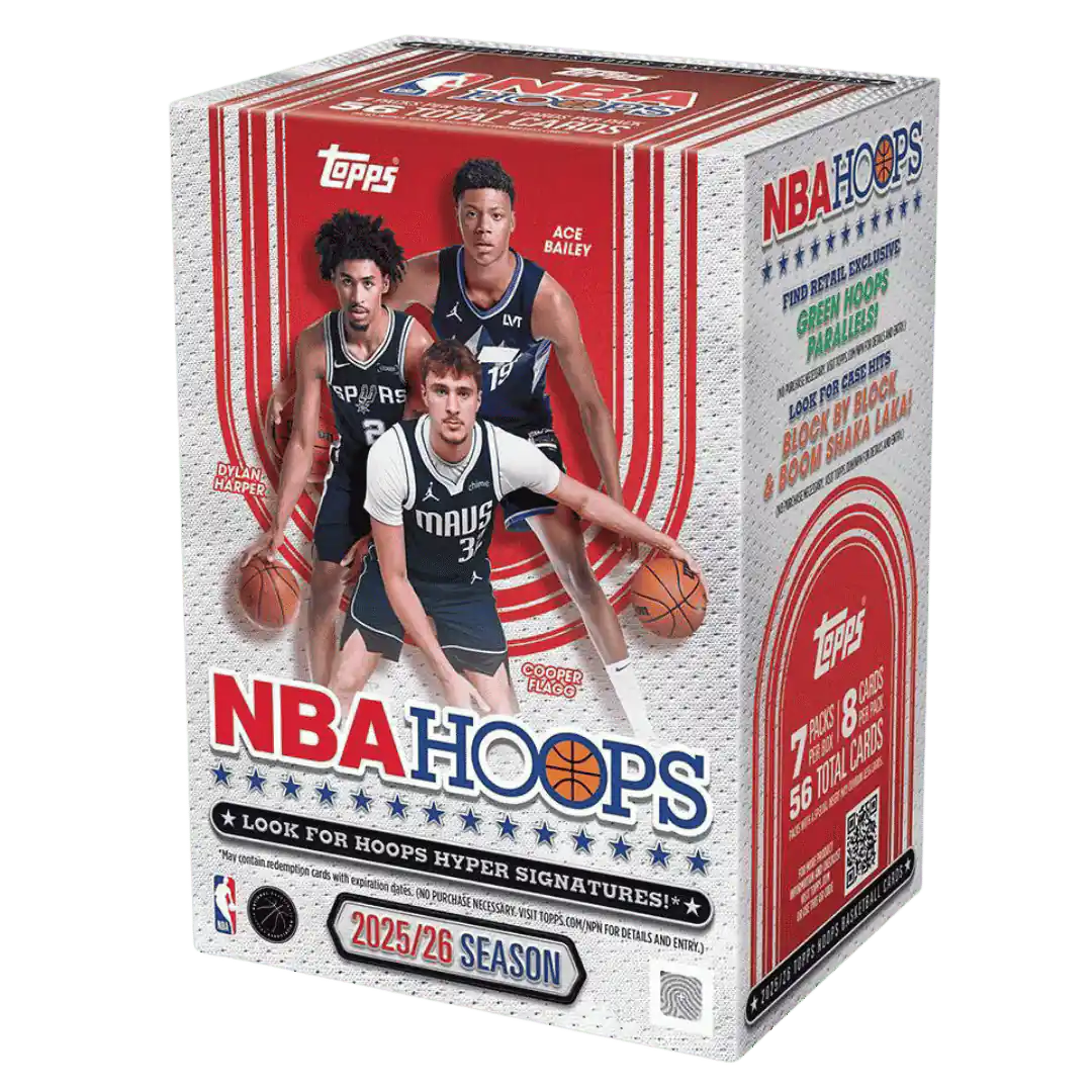 2025-26 Topps NBA Hoops Basketball Blaster Box