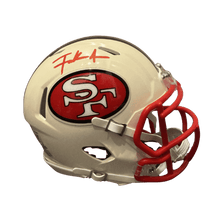 Frank Gore San Francisco 49ers Autographed Mini Speed Helmet - Beckett COA