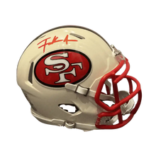Frank Gore San Francisco 49ers Autographed Mini Speed Helmet - Beckett COA