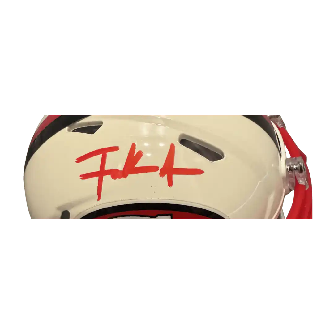 Frank Gore San Francisco 49ers Autographed Mini Speed Helmet - Beckett COA