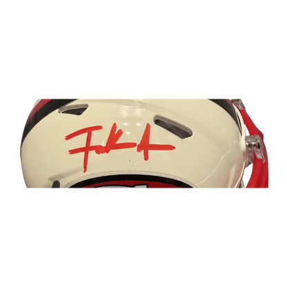 Frank Gore San Francisco 49ers Autographed Mini Speed Helmet - Beckett COA