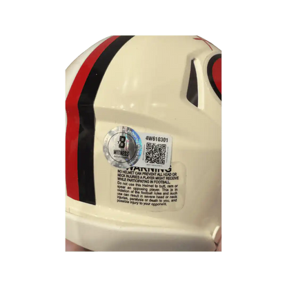 Frank Gore San Francisco 49ers Autographed Mini Speed Helmet - Beckett COA