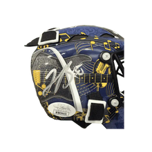 Jordan Binnington St Louis Blues Autographed Mini Replica Goalie Mask - JSA COA
