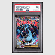 Mega Charizard X ex PSA 9 2025 Pokemon M2a Japanese Mega Attack Rare Card #223