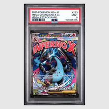 Mega Charizard X ex PSA 9 2025 Pokemon M2a Japanese Mega Attack Rare Card #223