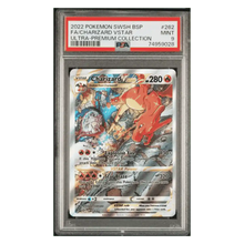 Full Art Charizard VSTAR PSA 9 2022 Pokemon Sword & Shield Black Star Promo Ultra Premium Collection Card #262