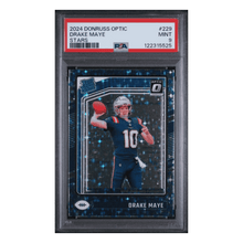 Drake Maye PSA 9 2024 Donruss Optic Stars Rated Rookie Card #229