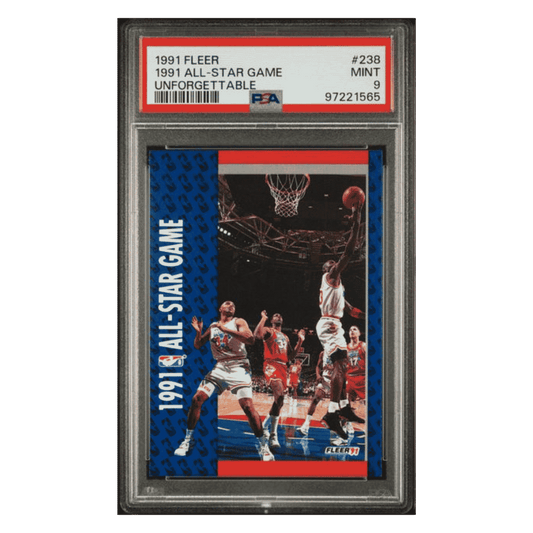 1991 All Star Game PSA 9 1991 Fleer Unforgettable Card #238