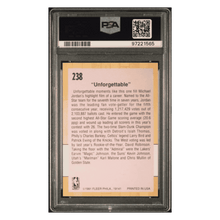 1991 All Star Game PSA 9 1991 Fleer Unforgettable Card #238
