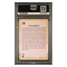 1991 All Star Game PSA 9 1991 Fleer Unforgettable Card #238