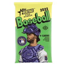 2022 Topps Heritage High Number Baseball Single Pack