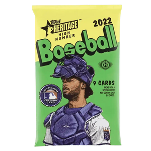 2022 Topps Heritage High Number Baseball Single Pack