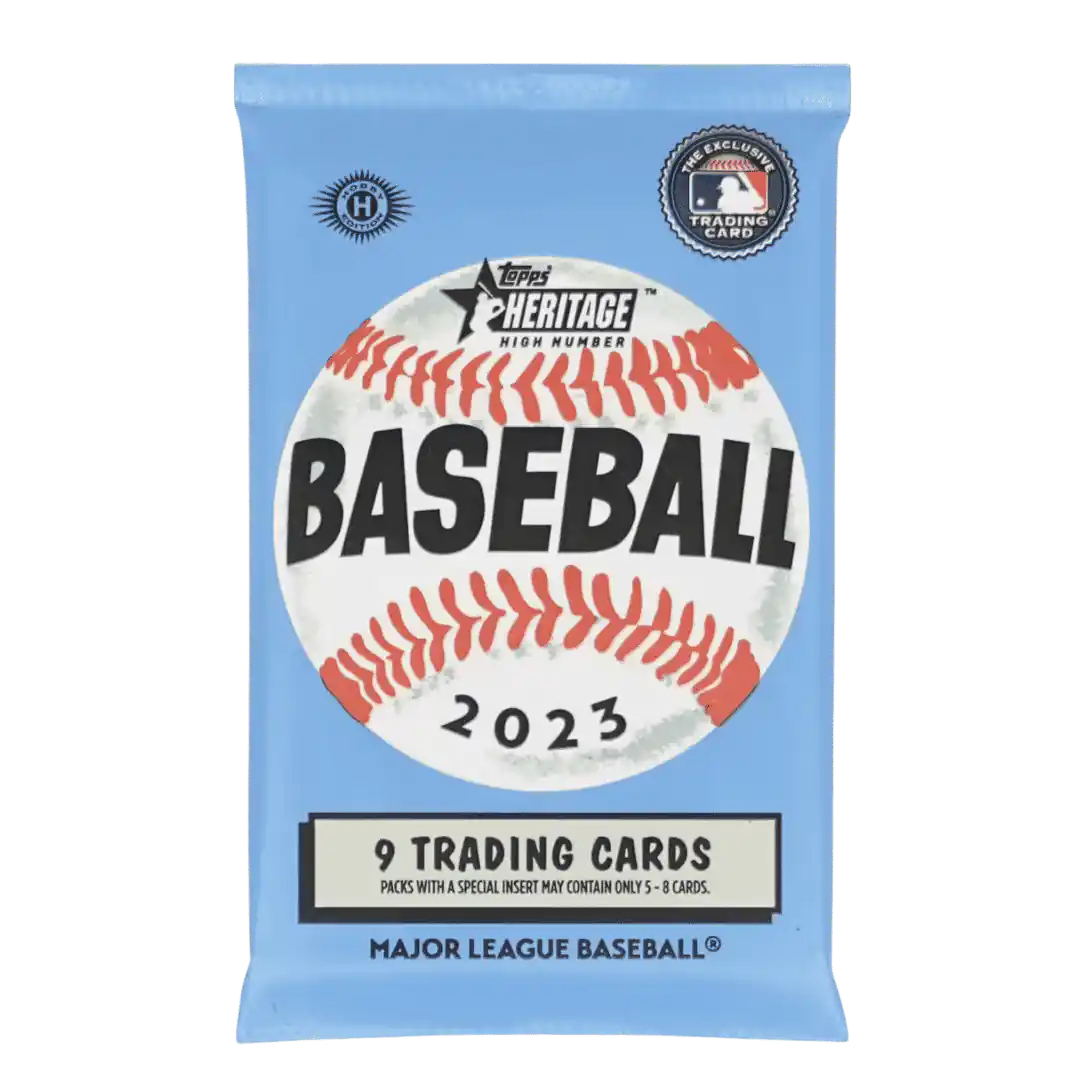 2023 Topps Baseball Heritage High Number Single Pack