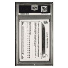 Julio Rodriguez PSA 10 2022 Topps UK Edition Rookie RC Card #44