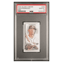 Julio Rodriguez PSA 10 2022 Topps Allen & Ginter Mini Card #269