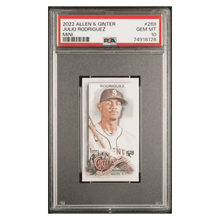Julio Rodriguez PSA 10 2022 Topps Allen & Ginter Mini Card #269