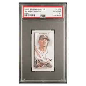 Julio Rodriguez PSA 10 2022 Topps Allen & Ginter Mini Card #269