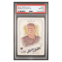Ronald Acuna Jr PSA 10 2018 Topps Allen & Ginter Rookie RC Card #207