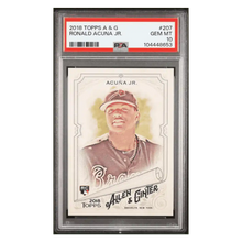 Ronald Acuna Jr PSA 10 2018 Topps Allen & Ginter Rookie RC Card #207