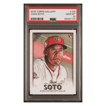 Juan Soto PSA 10 2018 Topps Gallery Rookie RC Card #126