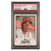 Juan Soto PSA 10 2018 Topps Gallery Rookie RC Card #126