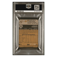Steven Kwan PSA 10 2022 Topps Heritage Mini Rookie RC Card #562