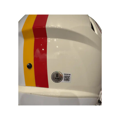 Kenneth Walker Kansas City Chiefs Autographed Full Size Retro Replica Helmet - Beckett COA