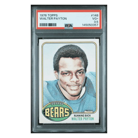 Walter Payton PSA 3.5 1976 Topps Card #148