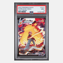 Full Art Pikachu VMAX PSA 9 2022 Pokemon Sword & Shield Lost Origin Card #TG17