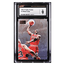 Michael Jordan CGC 9 1996-97 Skybox Premium Card #16