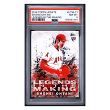 Shohei Ohtani PSA 8 2018 Topps Update Legends In The Making Rookie RC Card #LITM-21