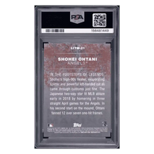 Shohei Ohtani PSA 8 2018 Topps Update Legends In The Making Rookie RC Card #LITM-21