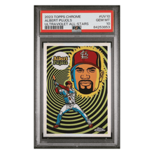 Albert Pujols PSA 10 2023 Topps Chrome Ultraviolet All-Stars Card #UV10
