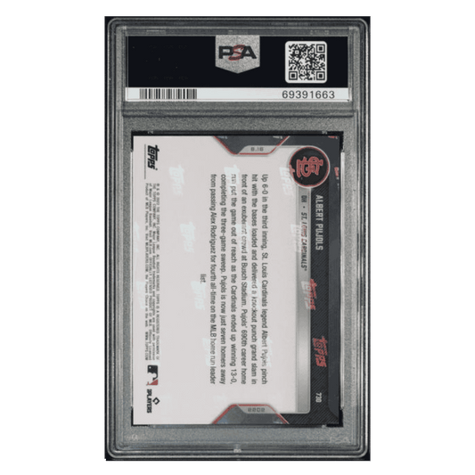 Albert Pujols PSA 9 2022 Topps Now Card #730