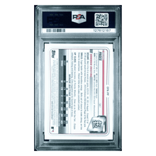 Pedro Pages PSA 9 2020 Topps Chrome Prospect Autograph Green Refractor #d/ 99 Card #CPAPP