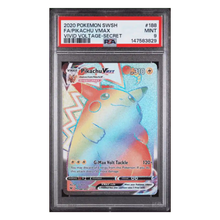 Full Art Pikachu VMAX PSA 9 2020 Pokemon Sword & Shield Vivid Voltage Secret Card #188