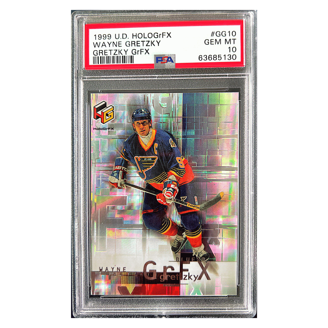 Wayne Gretzky PSA 10 1999 Upper Deck HoloGrFX Card #GG10