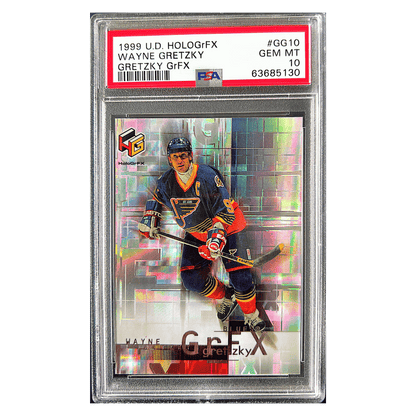 Wayne Gretzky PSA 10 1999 Upper Deck HoloGrFX Card #GG10